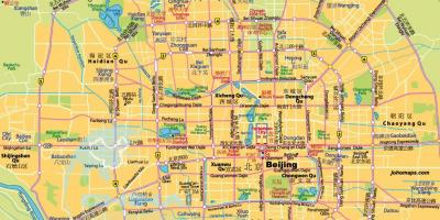 Beijing ring road map