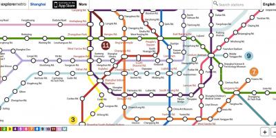Kuchunguza Beijing subway ramani